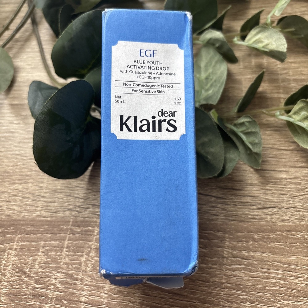 dear Klairs EGF Blue Youth Activating Drop 1.69 Fl. Oz. Sealed